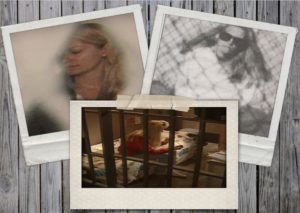 Photos of Homolka behind bars. She was given a lighter prison sentence than Bernardo in exchange for her testimony against him.