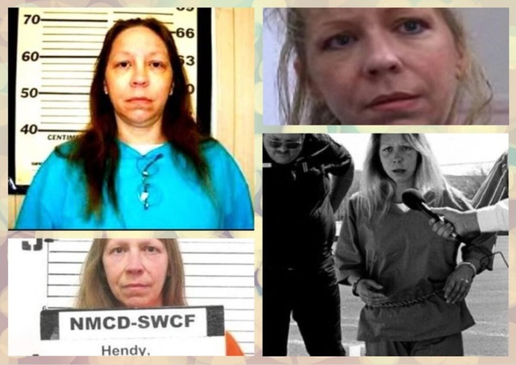 Photos of Cynthia "Cindy" Hendy. She was Ray's girlfriend and accomplice.