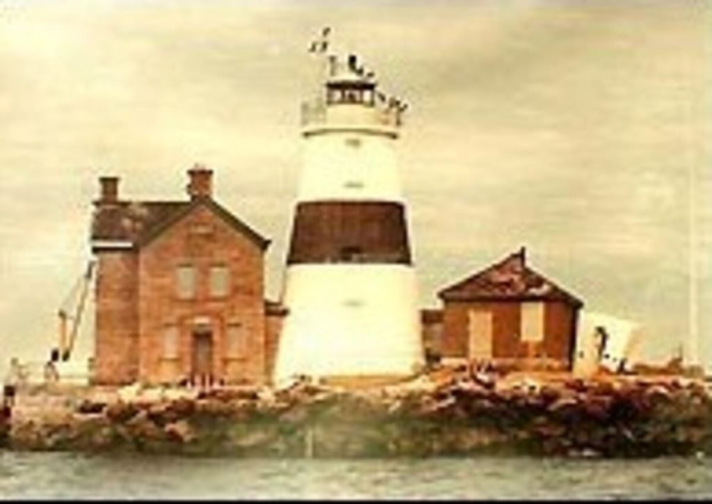 Execution Rocks Lighthouse off the coast of New York