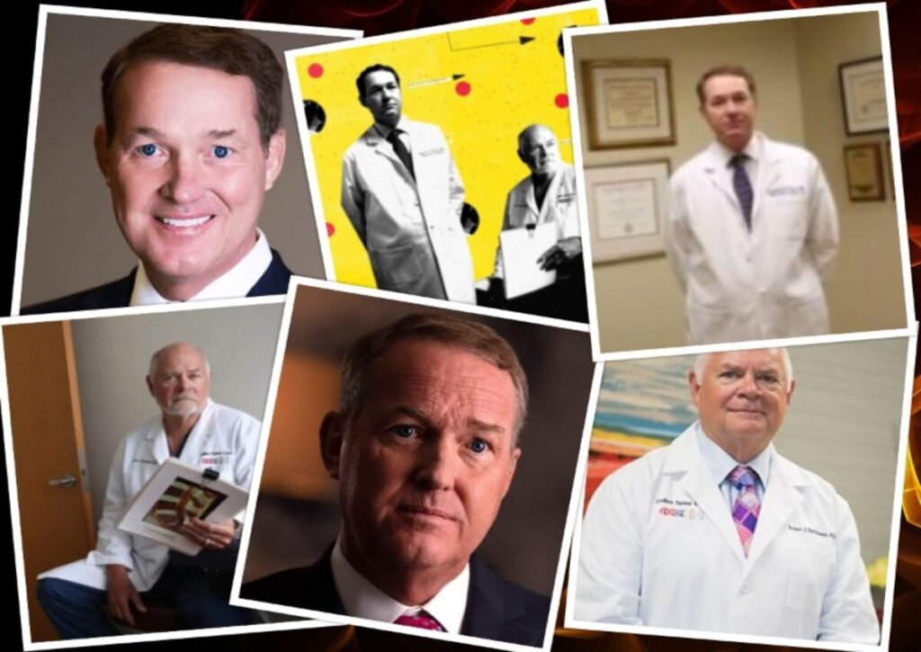 Various images of the two doctors that reported Duntsch's malpractice - Dr. Randall Kirby & Dr. Robert Henderson